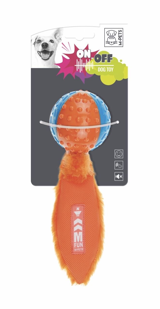 10631099 M-Pets On/Off Meteor Kauçuk Köpek Oyuncağı