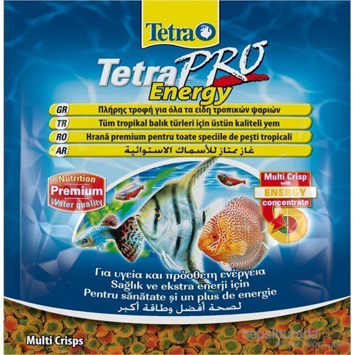 Tetra Pro Energy Crisps Balık Yemi 12 Gr 25 Li Skt:04/27