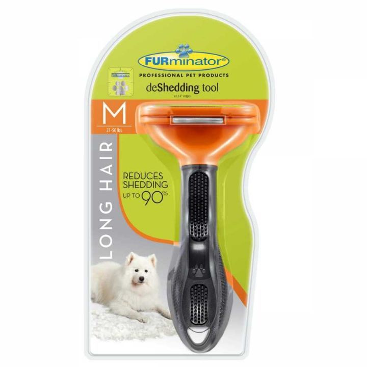 Nunbell Furminatör Uzun Tüylü Köpek Fırçası Medium