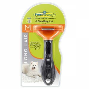Nunbell Furminatör Uzun Tüylü Köpek Fırçası Medium