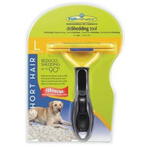 Nunbell Furminatör Kısa Tüylü Köpek Fırçası Large