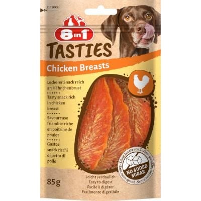 8 in 1 Tasties Chicken Breasts Köpek Ödülü 85 gr 8 li SKT:06/27