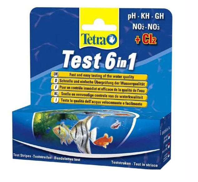 Tetra Test 6in1 Stick Test Çubuğu 25 Adet