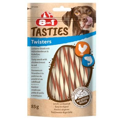 8 in 1 Tasties Twister Köpek Ödülü 85 gr 8 li SKT:11/26