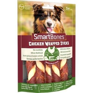 8 in 1 Smartbones Chicken Wrapsticks Medium  Köpek Çiğneme Kemiği  5'li 10 Adet Skt:12/26
