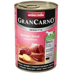 Animonda Gran Carno Sensitiv Sığır Etli Ve Patatesli Köpek Konservesi 6 Adet 400 Gr Skt:05/26