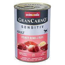Animonda Gran Carno Sensitiv Sığırlı Pirinçli Köpek Konservesi 6 Adet 400 Gr Skt:06/25