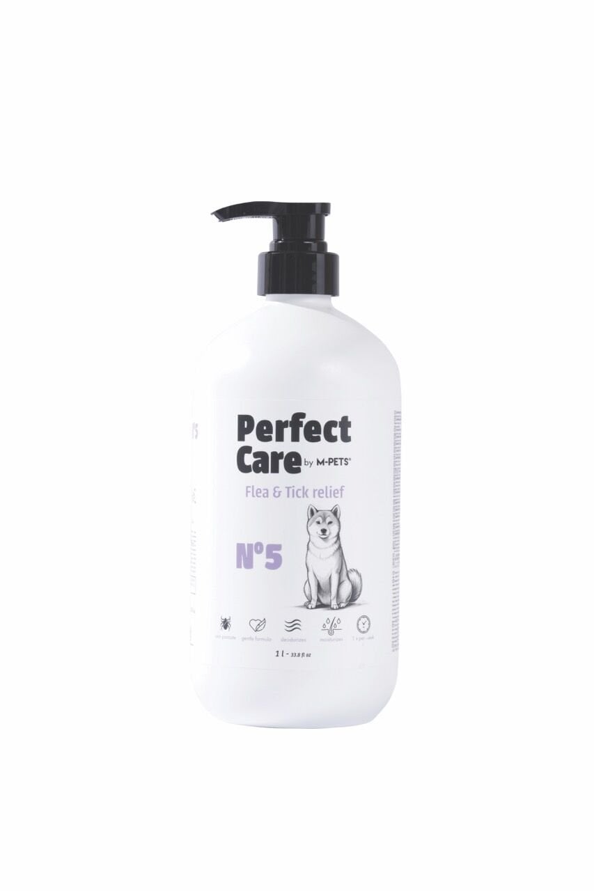 10172999 M-Pets Perfect Care No.5 Anti-Parazit Köpek Şampuanı 1L Skt:11/28