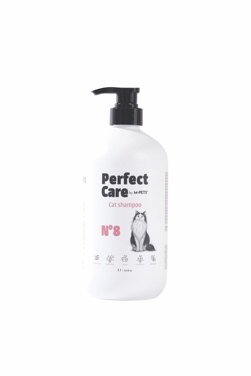 10172399 M-Pets Perfect Care No.8 Antibakteriyal Kedi Şampuanı 1L Skt:11/28