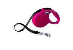Flexi New Classic Kırmızı Şerit Otomatik Köpek Tasması Xsmall 3 Mt