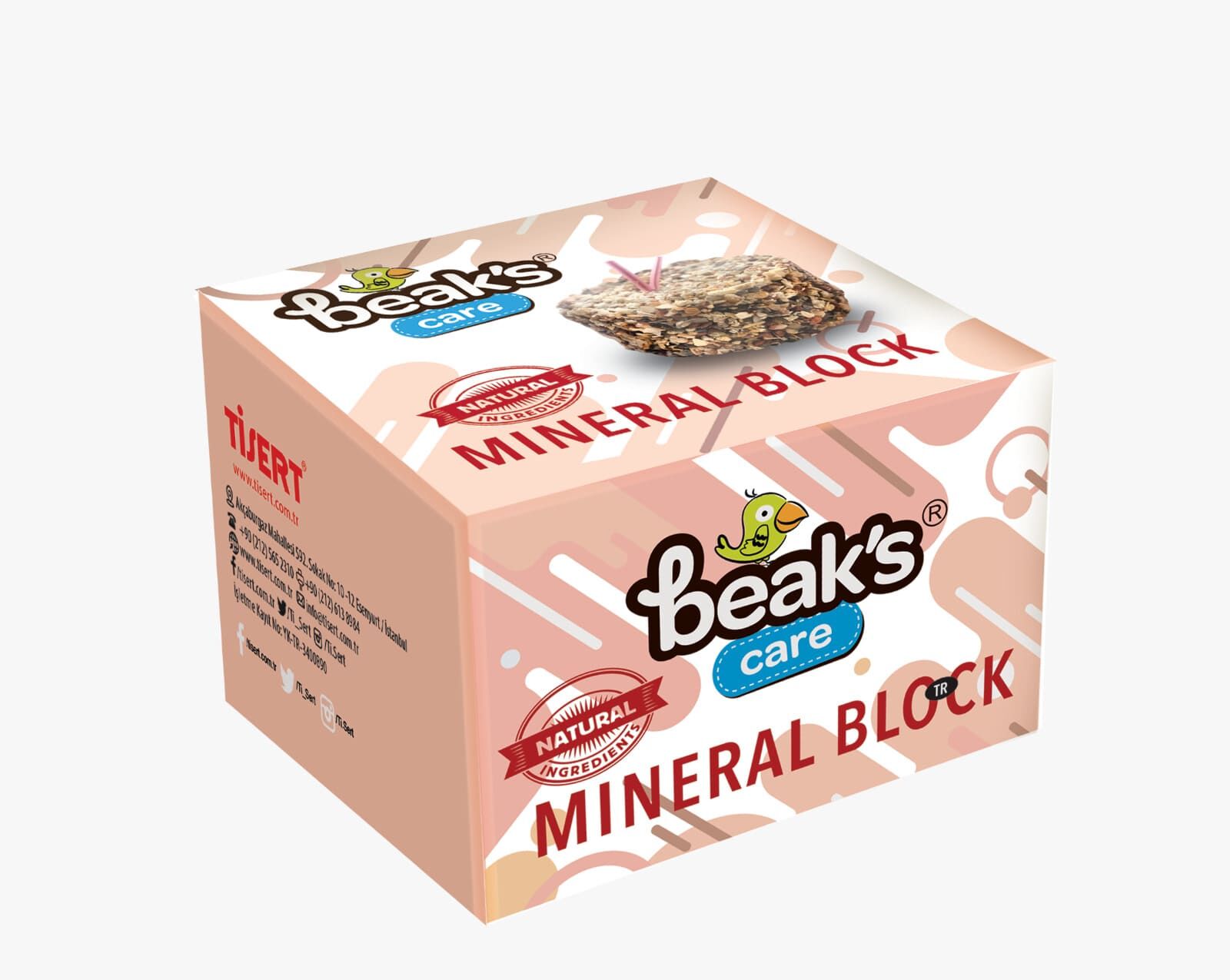 Beak's Mineral Blok (Büyük) 12 li