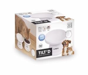 20501901 M-Pets Tıltd Seramik Mama Kabı 150Ml White