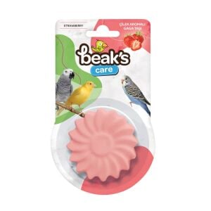 Beak's  Çilek Aromalı  Tekli Gaga Taşı ( 8 li )