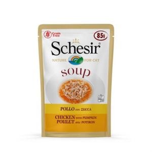 Schesir Tavuklu Balkabağı Kedi Konservesi 85 Gr 20 Adet skt:03/27