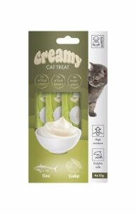 19038799 M-Pets Creamy Ton Balıklı Deniz Taraklı Kedi Ödülü 4X15Gr Skt:02/27