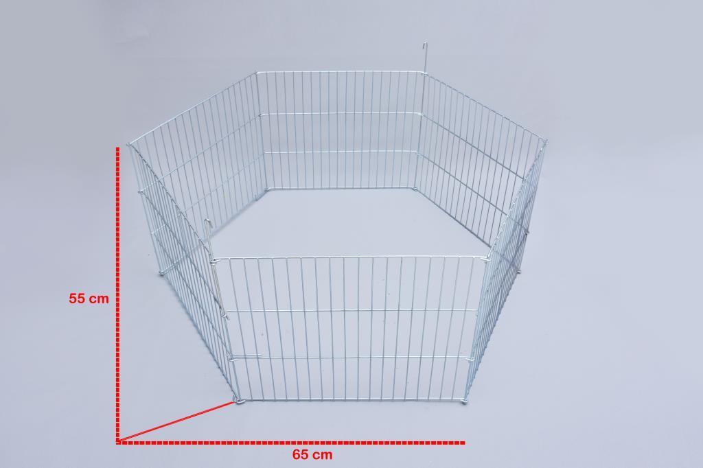 Glory Metal Köpek Oyun Alan Çiti 6 Parça 55X65 Cm (C907)