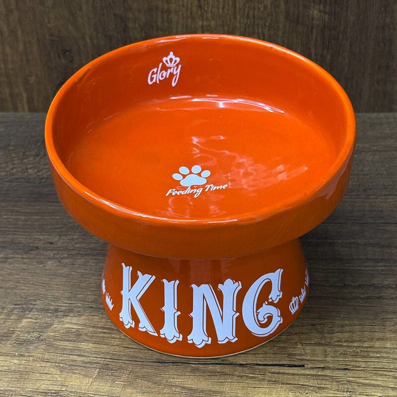 Glory Ayaklı Seramik Mama Kabı King 400 Ml
