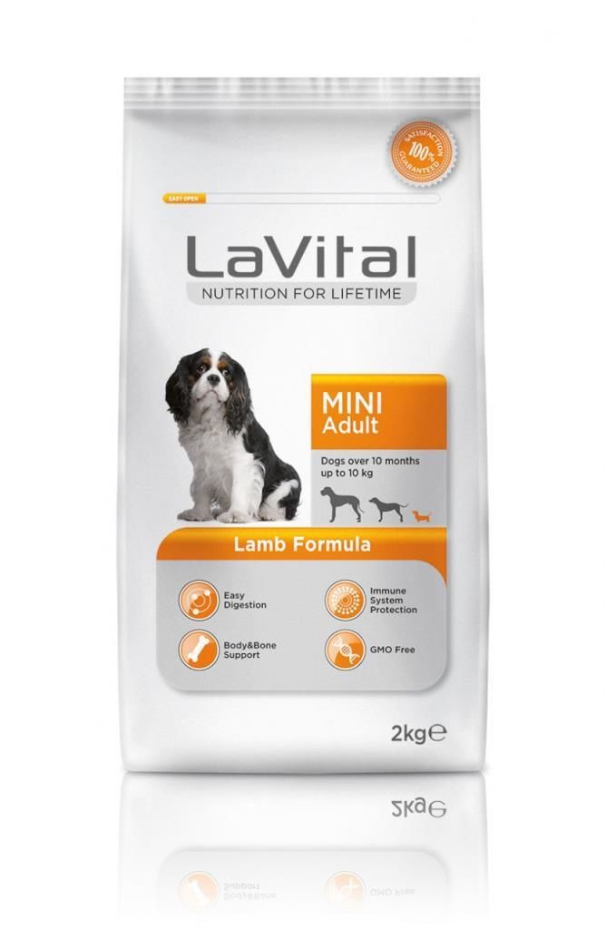 La Vital Mini Adult Kuzulu Yetişkin Köpek Maması 1.5 Kg Skt:07/26