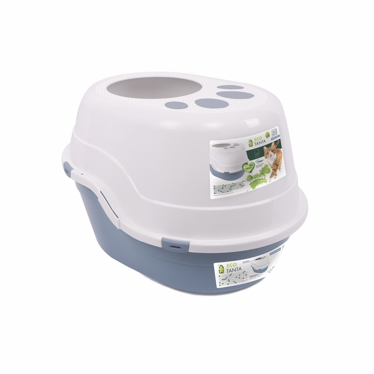20119299 M-Pets Eco Tanta Kedi Tuvaleti Ocean Blue