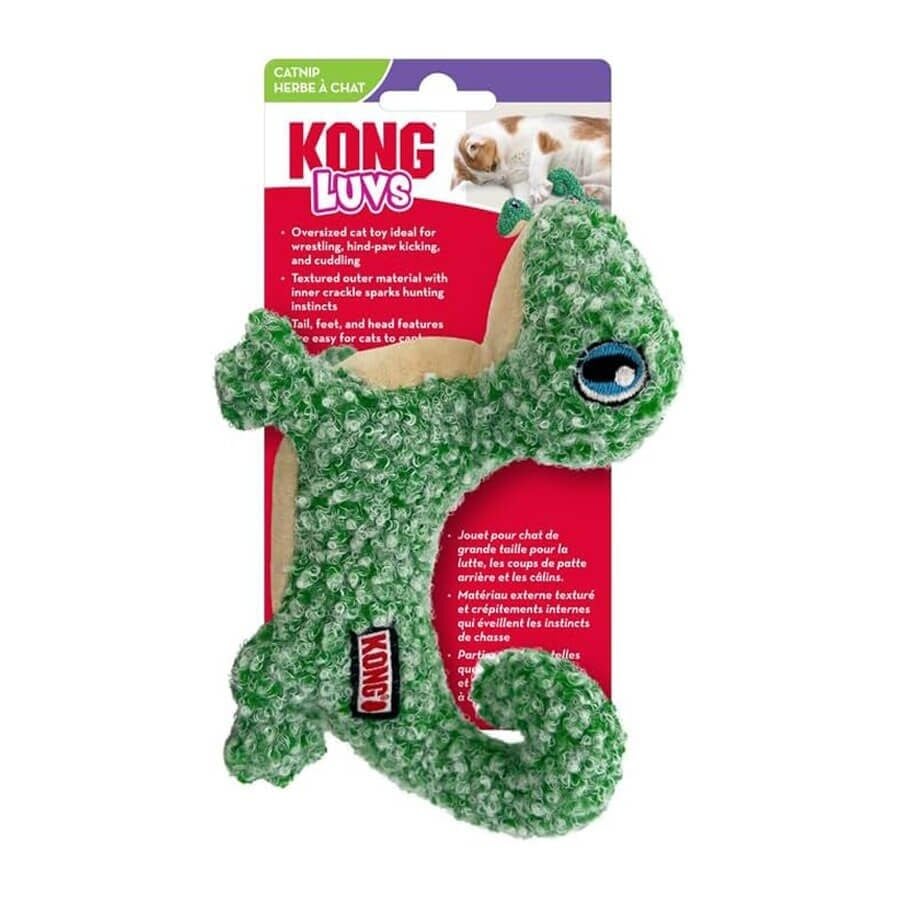 KONG Kedi Peluş Luvs Kertenkele