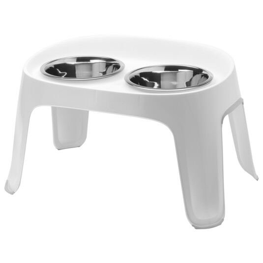 Moderna Skybar Small İkili Mama Kabı - Beyaz 2 x 3300 ml
