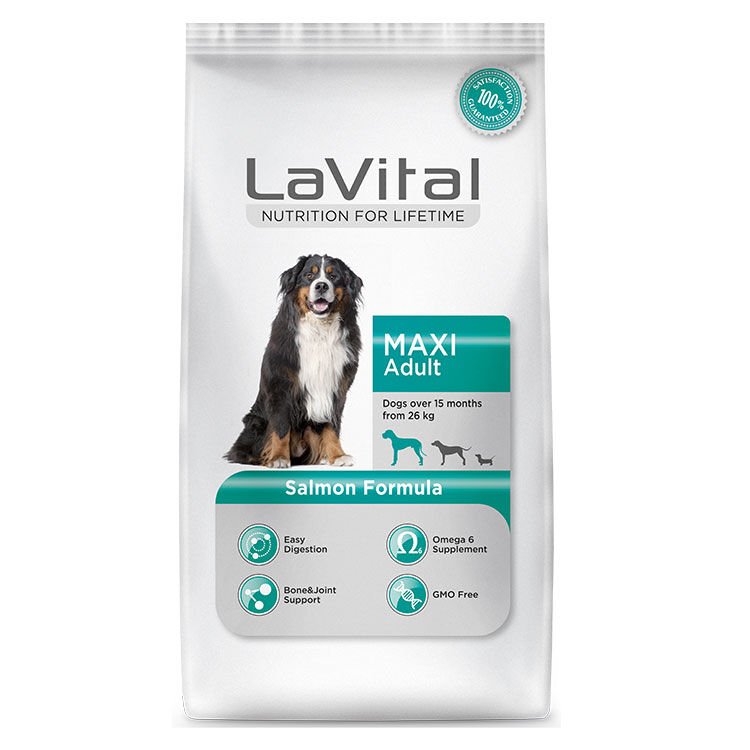 La Vital Maxi Adult Somonlu Yetişkin Köpek Maması 13+2 Kg Skt:11/27