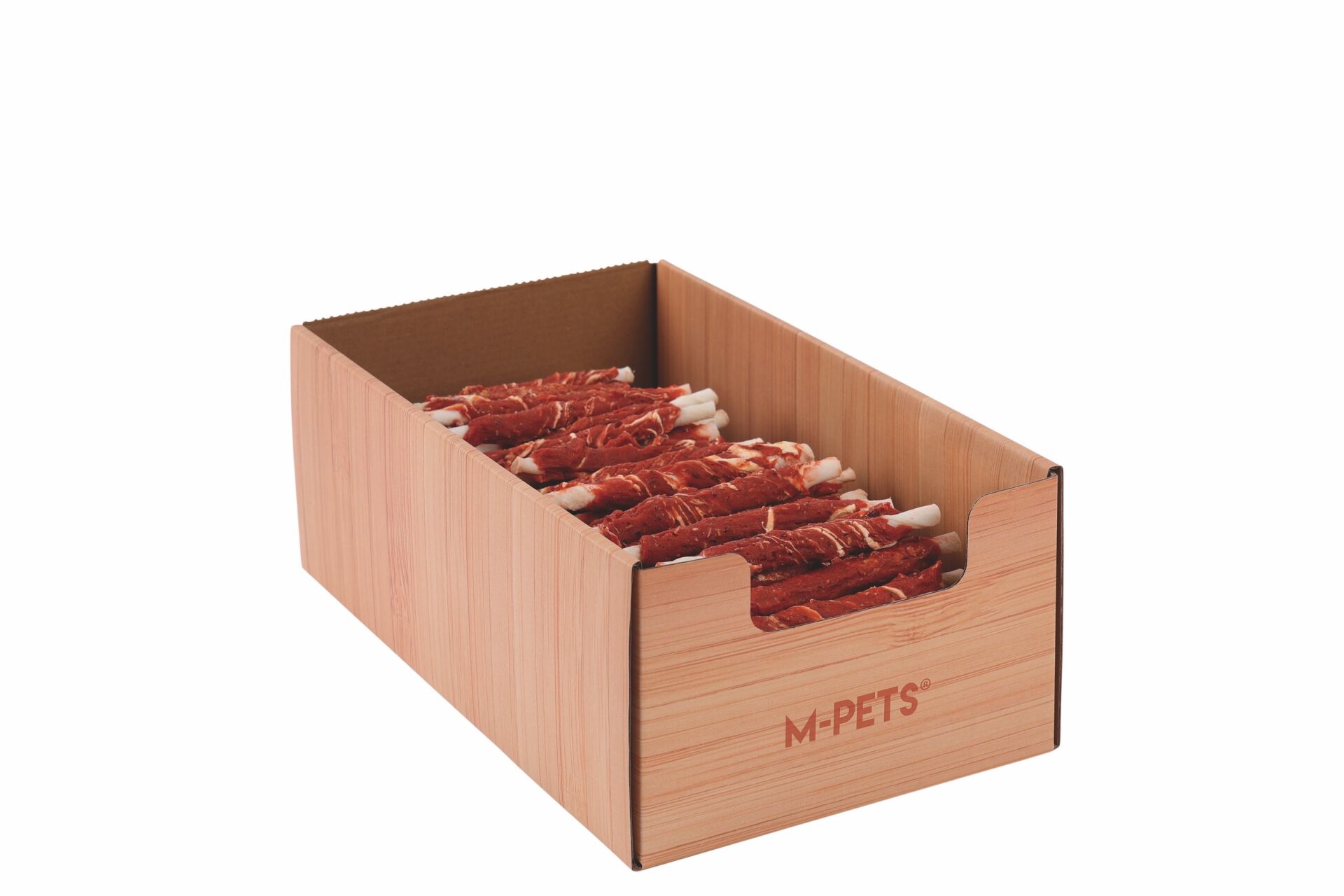 19043099 M-Pets Bıte Delıght Salmon With Codfish Wrap 13Cm Köpek Ödülü 2Kg