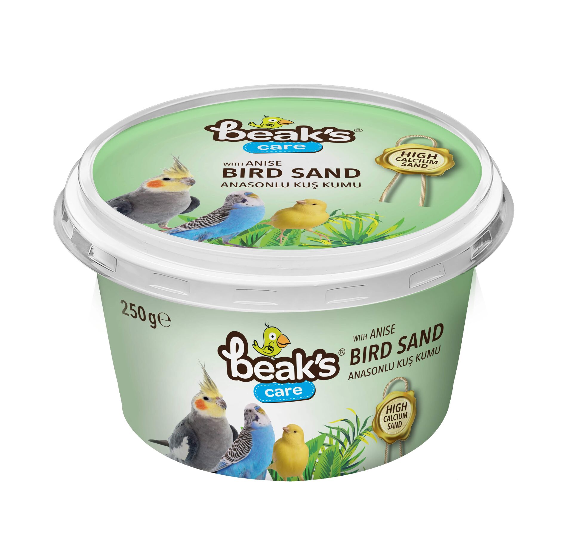 Beak's Anasonlu Kuş Kumu - 250 g 4 lü skt: 02/27