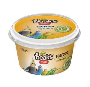 Beak's Kuş Maması Yumurtalı 100g 4 lü skt : 06/26