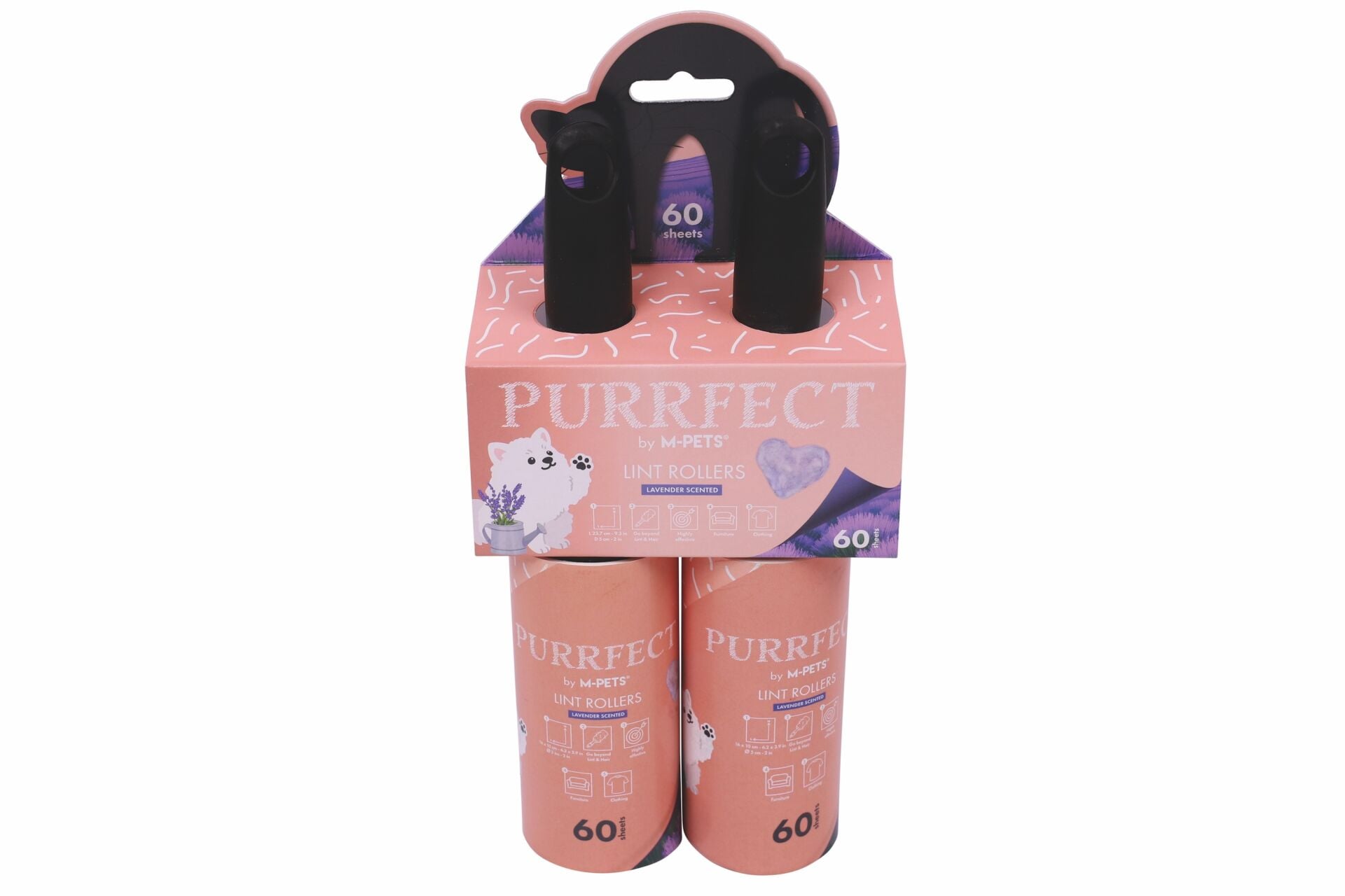 10128199 M-Pets Purrfect Tüy Toplama Rulosu 2X60 Yaprak Lavantalı