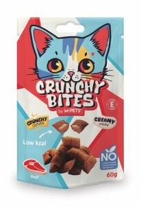 20646099 M-Pets Crunchy Bıtes Biftekli Kedi Ödülü 60Gr
