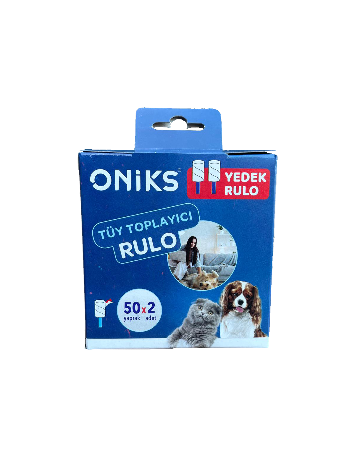 Oniks Tüy Toplama Yedek Rulo - 50 yaprak x 2 ad(15 li)