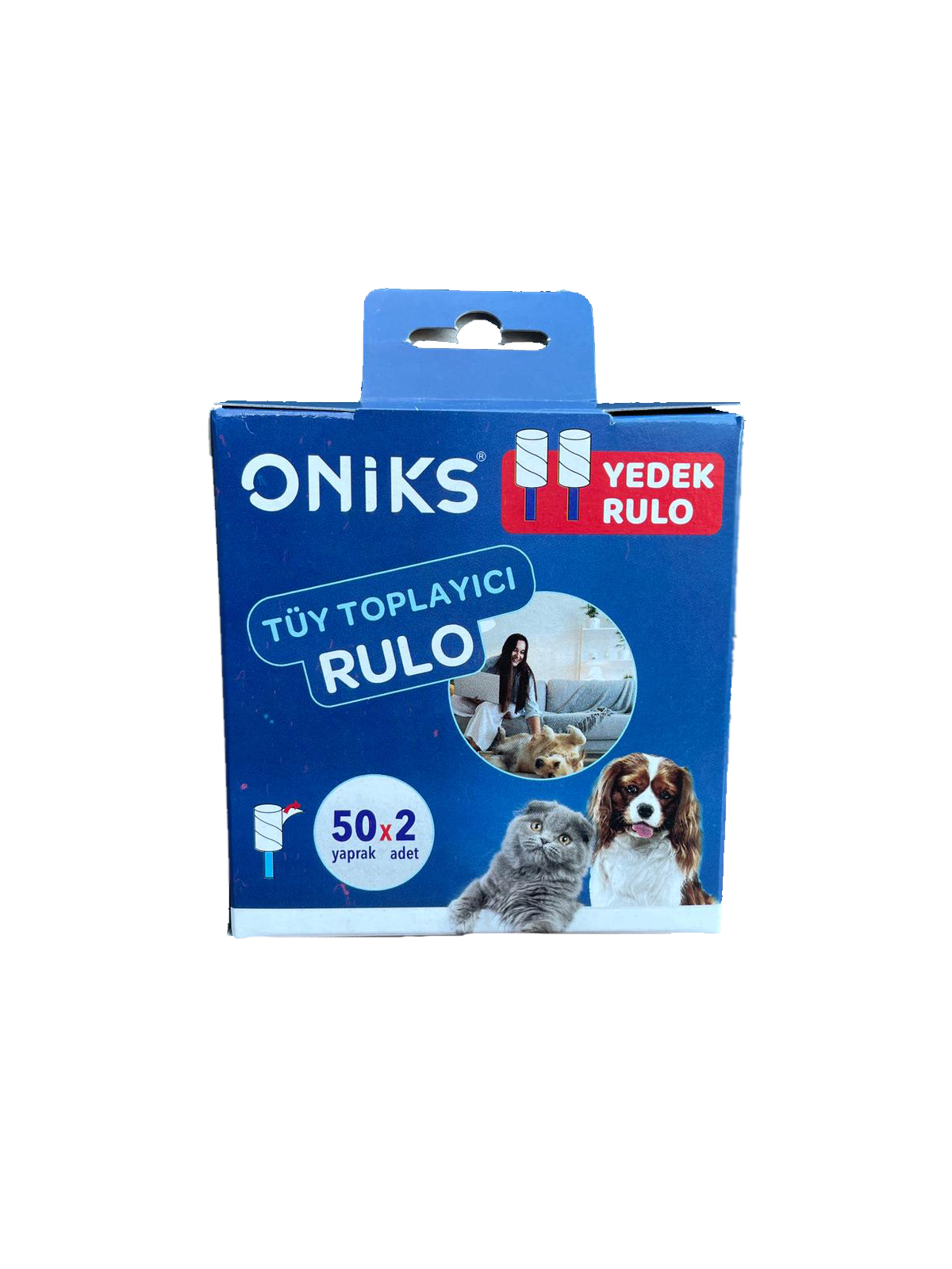Oniks Tüy Toplama Yedek Rulo - 50 yaprak x 2 ad(15 li)