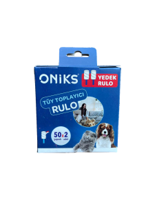 Oniks Tüy Toplama Yedek Rulo - 50 yaprakx2 ad(15 li)(PAKET)