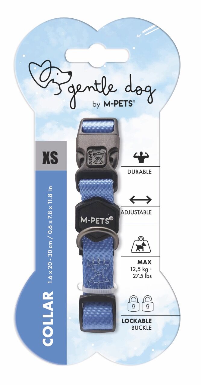 10850699 M-Pets Gentle Dog Boyun Tasması (Xs) Blue