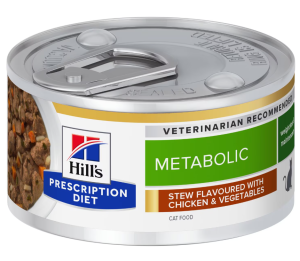 Hills Metabolic Weight Managment Tavuklu Kedi Ağırlık Yönetimi 24x82gr Skt:03/26