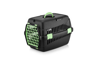Küçük Kedi - Köpek Taşıma Çantası Askılı Siyah 35x49x32,5 cm (10LU)(PAKET)