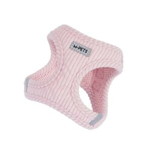 10860107 M-Pets Velvet Dog Göğüs Tasması Pink (XS)