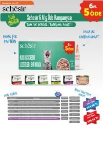 Schesir 6 Al 5 Öde Çeşit Paketi Konserve