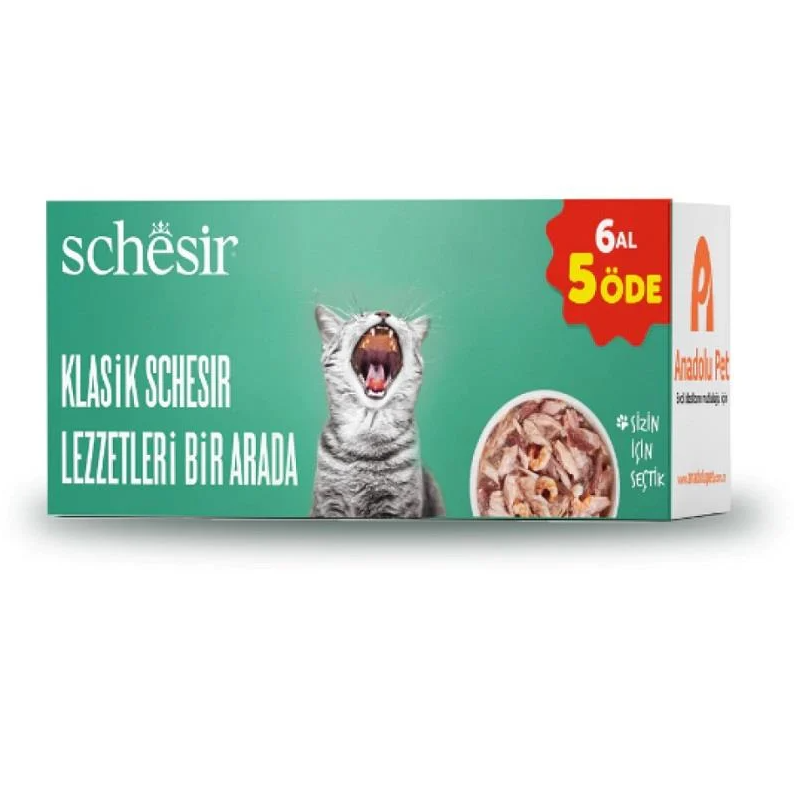 Schesir 6 Al 5 Öde Çeşit Paketi Konserve