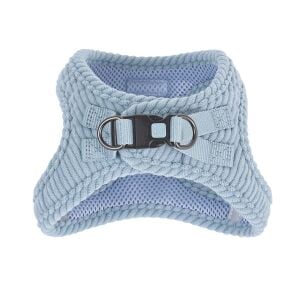 10859199 M-Pets Velvet Dog Göğüs Tasması Blue (S)