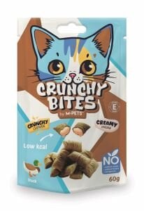 20646699 M-Pets Crunchy Bıtes Ördekli Kedi Ödülü 60Gr Skt:03/28