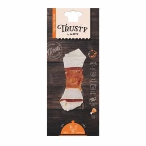 19045399 M-Pets Trusty Extra Chıcken Düğümlü Kemik 55Gr/12,7Cm skt:02/27