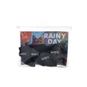 10373708 M-Pets Rainy Day Köpekler İçin Ayakkabı ( L) Black