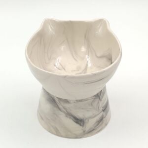 Glory Ayaklı Seramik Su Kabı Siyah 400 Ml