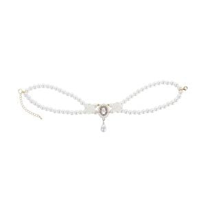 60803699 M-Pets Glam Prestige Aksesuar White Roses ( L)