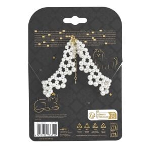 60802299 M-Pets Glam Prestige Aksesuar White Jewel( L)