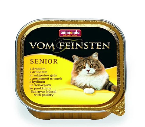Animonda Vom Feinsten Kümes Hayvanlı Yaşlı Kedi Konserve 100 gr 32 Adet skt:05/26