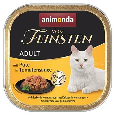 Animonda Domates Soslu Hindili Kedi Yaş Mama 100 Gr 32 Adet Skt:01/25