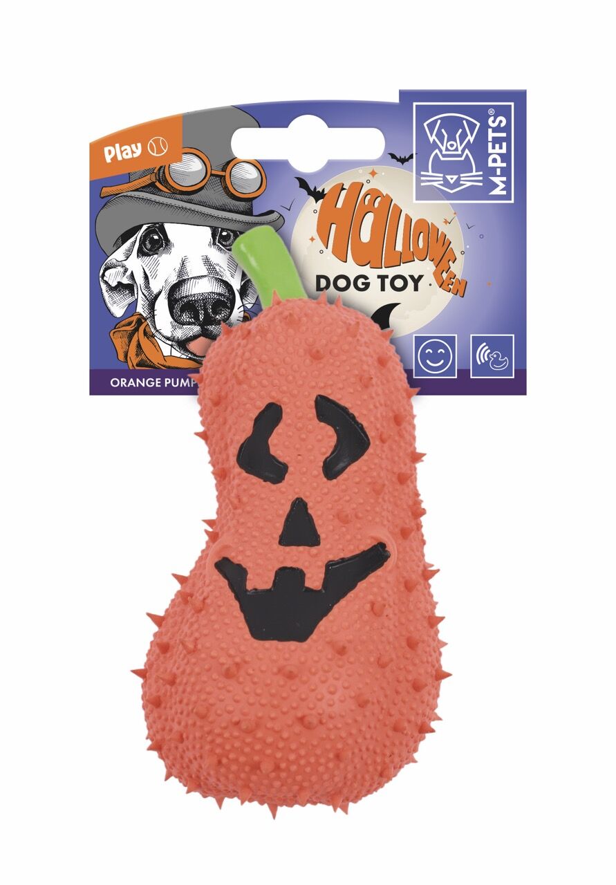 10664599 M-Pets Halloween Orange Pumpkın Köpek Oyuncağı